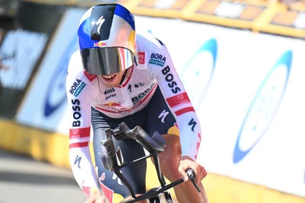 10-08-2025 Tour De Pologne; Tappa 07 Wieliczka - Wieliczka; 2025, Red Bull - Bora Hansgrohe; Maciejuk, Filip; Wieliczka;
