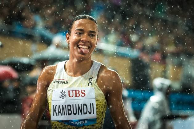 Athletissima 2025 Lausanne, 20 08 2025 KAMBUNDJI Ditaji SUI , 100 m hurdles men at the Athletissima 2025 in Lausanne Switzerland on Wednesday, 20 08 2025 Copyright: xBEAUTIFULxSPORTS UlfxSchillerx