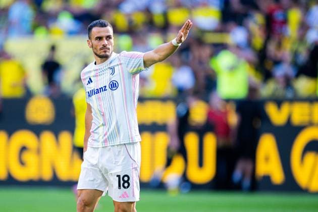 10 08 2025 Football, 2025 2026, Season opener, Test match, Borussia Dortmund Juventus Turin Filip Kostic Juventus Turin
