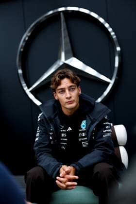 63 George Russell GBR, Mercedes AMG Petronas F1 Team , F1 Grand Prix of the Netherlands at Circuit Zandvoort on August 28, 2025 in Zandvoort, Netherlands Photo by HOCH ZWEI Zandvoort Netherlands
