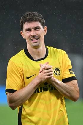 28 08 2025, Bern, Wankdorf, Uefa Europa League, Playoffs, BSC Young Boys Slovan Bratislava, 16 Christian Fassnacht Young Boys Bern Wankdorf Bern Switzerland Copyright: xJustPictures.ch ManuelxWinterbergerx jp-de-MaWi-MWI_1429