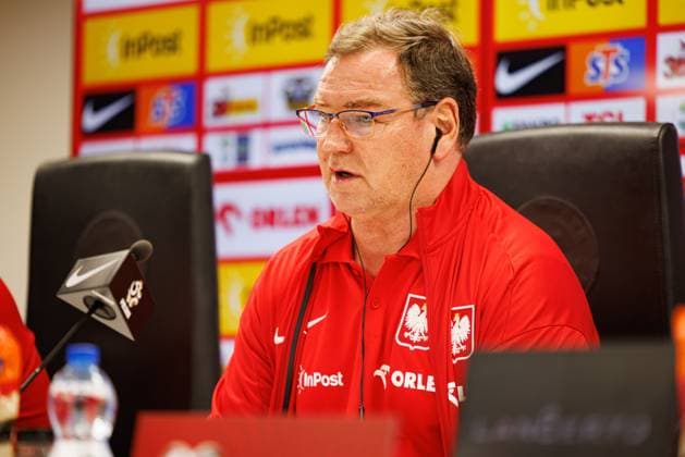 Jan Urban seen during Official press conference, PK, Pressekonferenz of Polish National football team before World Cup 2026 European qualification game against Netherlands (Maciej Rogowski Ball Raw Images) Rotterdam De Kuip Netherlands Copyright: xMaciejxRogowskix maciejrogowski_netherlands_poland_pressconference2526-30