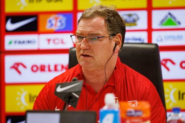 Jan Urban seen during Official press conference, PK, Pressekonferenz of Polish National football team before World Cup 2026 European qualification game against Netherlands (Maciej Rogowski Ball Raw Images) Rotterdam De Kuip Netherlands Copyright: xMaciejxRogowskix maciejrogowski_netherlands_poland_pressconference2526-47