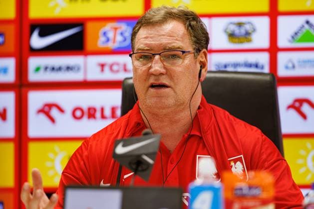 Jan Urban seen during Official press conference, PK, Pressekonferenz of Polish National football team before World Cup 2026 European qualification game against Netherlands (Maciej Rogowski Ball Raw Images) Rotterdam De Kuip Netherlands Copyright: xMaciejxRogowskix maciejrogowski_netherlands_poland_pressconference2526-51