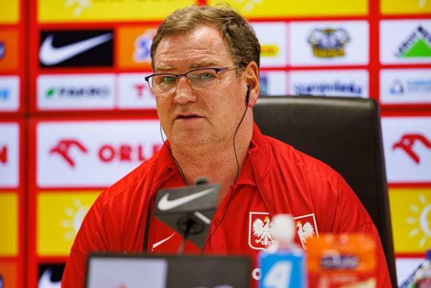 Jan Urban seen during Official press conference, PK, Pressekonferenz of Polish National football team before World Cup 2026 European qualification game against Netherlands (Maciej Rogowski Ball Raw Images) Rotterdam De Kuip Netherlands Copyright: xMaciejxRogowskix maciejrogowski_netherlands_poland_pressconference2526-52A