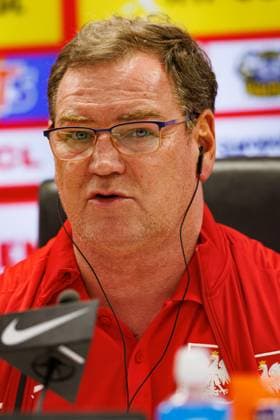 Jan Urban seen during Official press conference, PK, Pressekonferenz of Polish National football team before World Cup 2026 European qualification game against Netherlands (Maciej Rogowski Ball Raw Images) Rotterdam De Kuip Netherlands Copyright: xMaciejxRogowskix maciejrogowski_netherlands_poland_pressconference2526-58A
