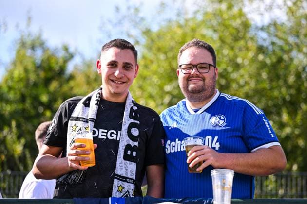 Football, FC Schalke 04 v Borussia Mönchengladbach, Ultras announce fan friendship – archive photos