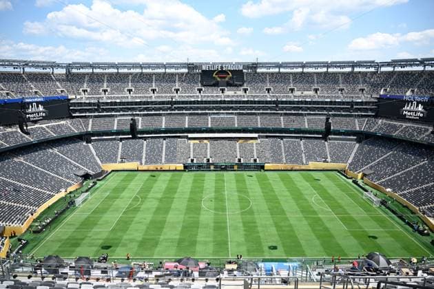 East Rutherford, Metlife Stadium, 08 07 25, USA, Men, FIFA Club World Cup 2025, semi-final Fluminense FC Chelsea FC image stadium view FIFA regulations prohibit any use of photographs as image sequences and or quasi video New Jersey United States