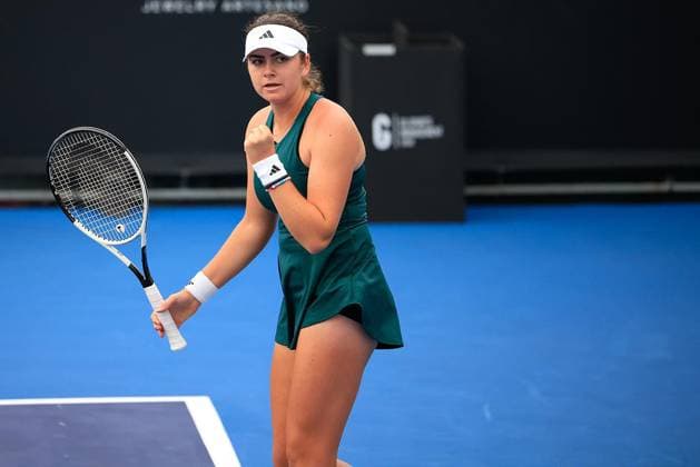 WTA GUADALAJARA 250 OPEN WTA GUADALAJARA 250 OPEN KUDERMETOVA VS STAKUSIC 09092025 GUADALAJARA, JALISCO Action photo of Marina Stakusic of Canada, during day 2 the WTA Guadalajara 250 Open, held at the Centro Panamericano de Tenis of Guadalajara, Jalisco, Mexico Action photo of Marina Stakusic of Canada, during day 2 of the WTA Guadalajara 250 Open, held at the Centro Panamericano de Tenis of Guadalajara, Jalisco, Mexico PHOTO BY IMAGENSHOP AGENCIA FOTOGRAFICA GUADALAJARA JALISCO MEXICO Copyright: xIMAGENSHOPxAGENCIAxFOTOGRAFICAx