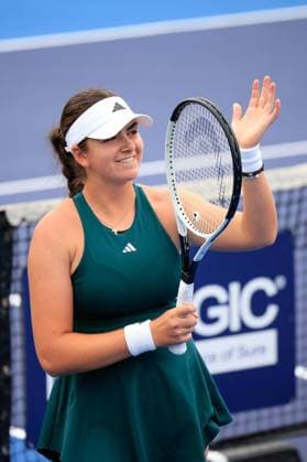 WTA GUADALAJARA 250 OPEN WTA GUADALAJARA 250 OPEN KUDERMETOVA VS STAKUSIC 09092025 GUADALAJARA, JALISCO Action photo of Marina Stakusic of Canada, during day 2 the WTA Guadalajara 250 Open, held at the Centro Panamericano de Tenis of Guadalajara, Jalisco, Mexico Action photo of Marina Stakusic of Canada, during day 2 of the WTA Guadalajara 250 Open, held at the Centro Panamericano de Tenis of Guadalajara, Jalisco, Mexico PHOTO BY IMAGENSHOP AGENCIA FOTOGRAFICA GUADALAJARA JALISCO MEXICO Copyright: xIMAGENSHOPxAGENCIAxFOTOGRAFICAx