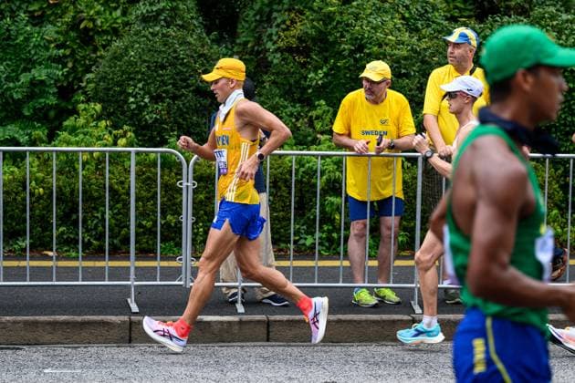 250913 Perseus Karlström of Sweden competes in men s 35 kilometers race walk during day 1 of the 2025 World Athletics Championships on September 13, 2025 in Tokyo Photo Joel Marklund BILDBYRAN kod JM JM0729 bbeng friidrott athletics friidrett 2025 world athletics championships world athletics championships tokyo 25 friidrotts vm friidretts vm vm  Copyright: JOELxMARKLUND BB250913JM002