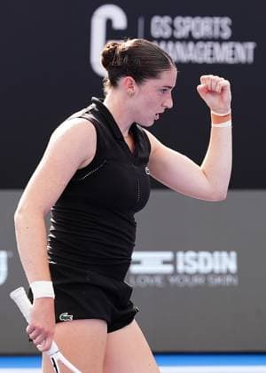 WTA GUADALAJARA 250 OPEN WTA GUADALAJARA 250 OPEN JACQUEMOT VS MARIA 12092025 GUADALAJARA, JALISCO Action photo of Elsa Jacquemot of France, during day 5 the WTA Guadalajara 250 Open, held at the Centro Panamericano de Tenis of Guadalajara, Jalisco, Mexico Action photo of Elsa Jacquemot of France, during day 5 of the WTA Guadalajara 250 Open, held at the Centro Panamericano de Tenis of Guadalajara, Jalisco, Mexico PHOTO BY IMAGENSHOP AGENCIA FOTOGRAFICA GUADALAJARA JALISCO MEXICO Copyright: xIMAGENSHOPxAGENCIAxFOTOGRAFICAx