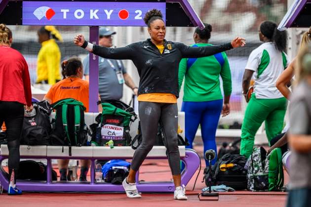 Shanice Craft GERMANY, SV Halle, Discus Throw Women JPN, Leichtathletik, Athletics, World Athletics Championships Tokyo 25, Leichtathletik Weltmeisterschaften, 13 09 2025, JPN, Leichtathletik, Athletics, World Athletics Championships Tokyo 25, Leichtathletik Weltmeisterschaften, 13 09 2025, Tokyo Copyright: xJanxPapenfussx EP_JPS
