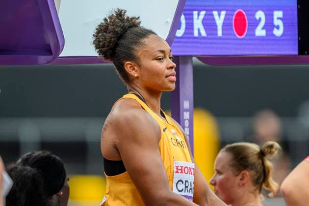 Shanice Craft GERMANY, SV Halle, Discus Throw Women JPN, Leichtathletik, Athletics, World Athletics Championships Tokyo 25, Leichtathletik Weltmeisterschaften, 13 09 2025, Jan Papenfuss JPN, Leichtathletik, Athletics, World Athletics Championships Tokyo 25, Leichtathletik Weltmeisterschaften, 13 09 2025, Tokyo Copyright: xx
