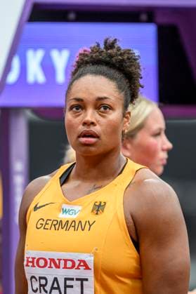 Shanice Craft GERMANY, SV Halle, Discus Throw Women JPN, Leichtathletik, Athletics, World Athletics Championships Tokyo 25, Leichtathletik Weltmeisterschaften, 13 09 2025, Jan Papenfuss JPN, Leichtathletik, Athletics, World Athletics Championships Tokyo 25, Leichtathletik Weltmeisterschaften, 13 09 2025, Tokyo Copyright: xx