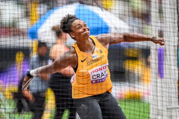 Shanice Craft GERMANY, SV Halle, Discus Throw Women JPN, Leichtathletik, Athletics, World Athletics Championships Tokyo 25, Leichtathletik Weltmeisterschaften, 13 09 2025, JPN, Leichtathletik, Athletics, World Athletics Championships Tokyo 25, Leichtathletik Weltmeisterschaften, 13 09 2025, Tokyo Copyright: xJanxPapenfussx EP_JPS