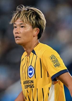 Manchester, England, 12th September 2025. Moeka Minami of Brighton and Hove Albion during the Manchester City Women vs Brighton Women Barclay s Women s Super League match at the Academy Stadium, Manchester. Picture credit should read: Cody Froggatt Sportimage EDITORIAL USE ONLY. No use with unauthorised audio, video, data, fixture lists, club league logos or live services. Online in-match use limited to 120 images, no video emulation. No use in betting, games or single club league player publications. SPI_078_CF_MANCHESTER_CITY_WOMEN_V_BRIGHTON_WOMEN SPI-4128-0078