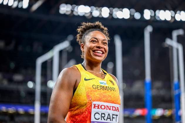 Shanice Craft GERMANY, SV Halle, Discus Throw Women JPN, Leichtathletik, Athletics, World Athletics Championships Tokyo 25, Leichtathletik Weltmeisterschaften, 13 09 2025, JPN, Leichtathletik, Athletics, World Athletics Championships Tokyo 25, Leichtathletik Weltmeisterschaften, 13 09 2025, Tokyo Copyright: xJanxPapenfussx EP_JPS