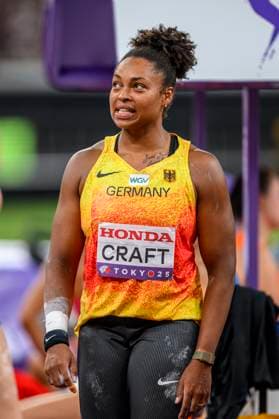 Shanice Craft GERMANY, SV Halle, Discus Throw Women JPN, Leichtathletik, Athletics, World Athletics Championships Tokyo 25, Leichtathletik Weltmeisterschaften, 13 09 2025, JPN, Leichtathletik, Athletics, World Athletics Championships Tokyo 25, Leichtathletik Weltmeisterschaften, 13 09 2025, Tokyo Copyright: xJanxPapenfussx EP_JPS