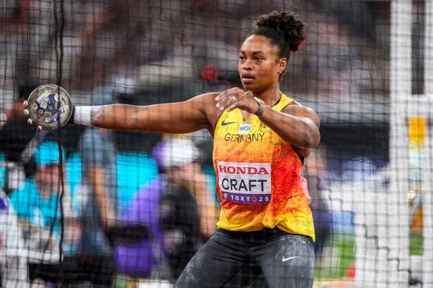 Shanice Craft GERMANY, SV Halle, Discus Throw Women JPN, Leichtathletik, Athletics, World Athletics Championships Tokyo 25, Leichtathletik Weltmeisterschaften, 13 09 2025, JPN, Leichtathletik, Athletics, World Athletics Championships Tokyo 25, Leichtathletik Weltmeisterschaften, 13 09 2025, Tokyo Copyright: xJanxPapenfussx EP_JPS
