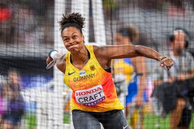Shanice Craft GERMANY, SV Halle, Discus Throw Women JPN, Leichtathletik, Athletics, World Athletics Championships Tokyo 25, Leichtathletik Weltmeisterschaften, 13 09 2025, JPN, Leichtathletik, Athletics, World Athletics Championships Tokyo 25, Leichtathletik Weltmeisterschaften, 13 09 2025, Tokyo Copyright: xJanxPapenfussx EP_JPS