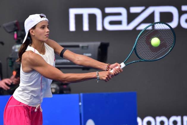 WTA GUADALAJARA OPEN WTA GUADALAJARA OPEN ARANGO VS JOVIC 14092025 GUADALAJARA, JALISCO Action photo of Emiliana Arango of Colombia during day 7 the WTA Guadalajara Open, held at the Centro Panamericano de Tenis of Guadalajara, Jalisco, Mexico Action photo of Emiliana Arango of Colombia during day 6 of the WTA Guadalajara Open, held at the Centro Panamericano de Tenis of Guadalajara, Jalisco, Mexico PHOTO BY IMAGENSHOP AGENCIA FOTOGRAFICA GUADALAJARA JALISCO MEXICO Copyright: xIMAGENSHOPxAGENCIAxFOTOGRAFICAx