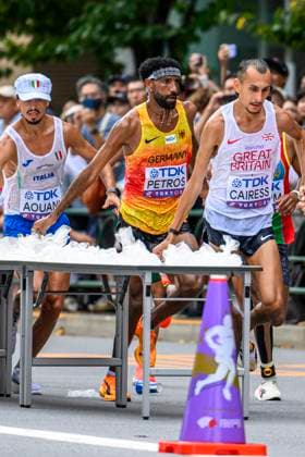 Amanal Petros GERMANY, Hannover 96, Marathon Men JPN, Leichtathletik, Athletics, World Athletics Championships Tokyo 25, Leichtathletik Weltmeisterschaften, 15 09 2025, JPN, Leichtathletik, Athletics, World Athletics Championships Tokyo 25, Leichtathletik Weltmeisterschaften, 15 09 2025, Tokyo Copyright: xJanxPapenfussx EP_JPS