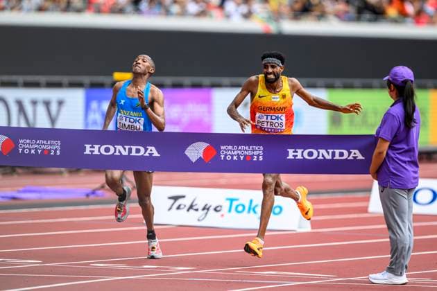 Amanal Petros GERMANY, Hannover 96, Marathon Men JPN, Leichtathletik, Athletics, World Athletics Championships Tokyo 25, Leichtathletik Weltmeisterschaften, 15 09 2025, JPN, Leichtathletik, Athletics, World Athletics Championships Tokyo 25, Leichtathletik Weltmeisterschaften, 15 09 2025, Tokyo Copyright: xJanxPapenfussx EP_JPS