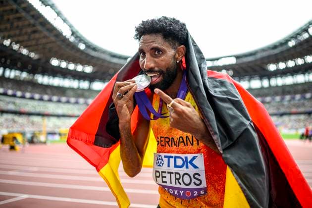 Amanal Petros GERMANY, Hannover 96, Marathon Men JPN, Leichtathletik, Athletics, World Athletics Championships Tokyo 25, Leichtathletik Weltmeisterschaften, 15 09 2025, JPN, Leichtathletik, Athletics, World Athletics Championships Tokyo 25, Leichtathletik Weltmeisterschaften, 15 09 2025, Tokyo Copyright: xJanxPapenfussx EP_JPS