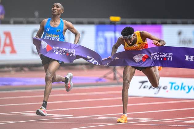 Amanal Petros GERMANY, Hannover 96, Marathon Men JPN, Leichtathletik, Athletics, World Athletics Championships Tokyo 25, Leichtathletik Weltmeisterschaften, 15 09 2025, JPN, Leichtathletik, Athletics, World Athletics Championships Tokyo 25, Leichtathletik Weltmeisterschaften, 15 09 2025, Tokyo Copyright: xJanxPapenfussx EP_JPS