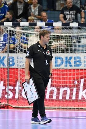 Nicolej Krickau Fuechse Berlin Coach GER, VfL Gummersbach vs Fuechse Berlin, Handball, Daikin 1 Bundesliga, Matchday 4, Season 2025 2026, Schwalbe Arena Gummersbach, 14 09 2025 GER, VfL Gummersbach vs Fuechse Berlin, Handball, Daikin 1 Bundesliga, Matchday 4, Season 2025 2026, Schwalbe Arena Gummersbach, 14 09 2025 Gummersbach Copyright: xEibner-Pressefoto JuergenxAugstx EP_JAT