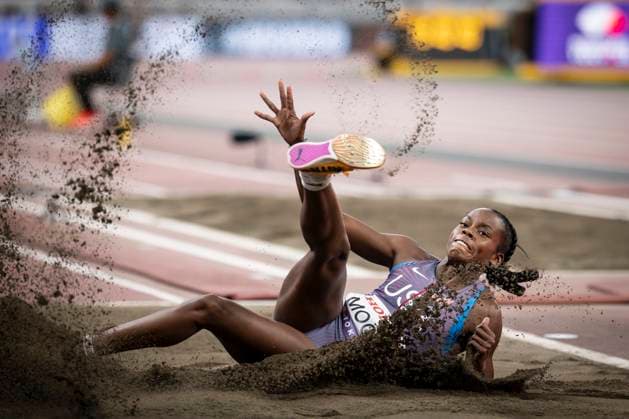 World Athletics Championships Tokyo, 16 09 2025 Jasmine Moore USA on day 4 of the World Athletics Championships at the National Stadium in Tokyo, Japan on 16 09 2025 Copyright: xBEAUTIFULxSPORTS AxelxKohringx