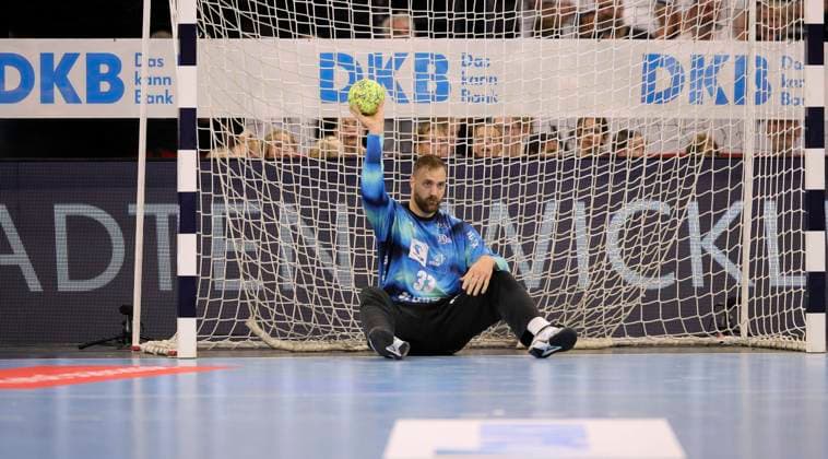 Photo skeptical face of goalkeeper Andreas WOLFF Kiel Handball Men 1 Bundesliga on Wed 03 09 2025 THW Kiel HSG Wetzlar