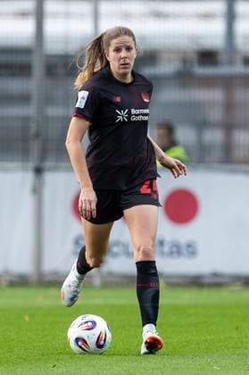 Google Pixel Women Bundesliga Bayer 04 Leverkusen Union Berlin 15 09 2025 Lilla Turanyi Bayer 04 Leverkusen, 24 on matchday 2 of the Google Pixel Women Bundesliga in the match Bayer 04 Leverkusen vs Union Berlin on 15 09 2025 at Ulrich Haberland Stadion in Leverkusen Copyright: xBEAUTIFULxSPORTS Meuselx