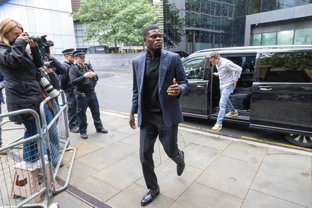September 17, 2025, London, England, United Kingdom: Former Arsenal footballer THOMAS PARTEY Thomas Southwark Crown Court in London, where he has been charged with five counts of rape against two women, as well as a charge of sexual assault against a third woman. London United Kingdom - ZUMAs262 0834138283st Copyright: xTayfunxSalcix