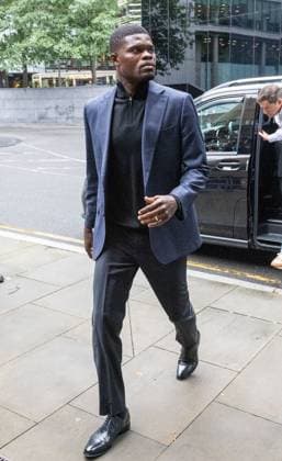 September 17, 2025, London, England, United Kingdom: Former Arsenal footballer THOMAS PARTEY Thomas Southwark Crown Court in London, where he has been charged with five counts of rape against two women, as well as a charge of sexual assault against a third woman. London United Kingdom - ZUMAs262 0834139076st Copyright: xTayfunxSalcix