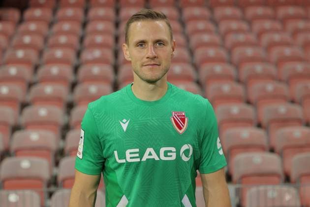 Marius Funk FC Energie Cottbus 3 Liga, portrait date 2025 2026 Football 3 Liga 2025 2026 Official portrait date FC Energie Cottbus