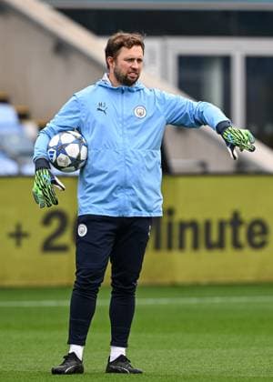 Manchester, England, 18th September 2025. Max Johnson goalkeeping coach of Manchester city ahead of the Manchester City U19 vs Napoli U19 UEFA Youth League match at the Academy Stadium, Manchester. Picture credit should read: Cody Froggatt Sportimage EDITORIAL USE ONLY. No use with unauthorised audio, video, data, fixture lists, club league logos or live services. Online in-match use limited to 120 images, no video emulation. No use in betting, games or single club league player publications. SPI_024_CF_MANCHESTER_CITY_U19_V_NAPOLI_U19 SPI-4143-0023