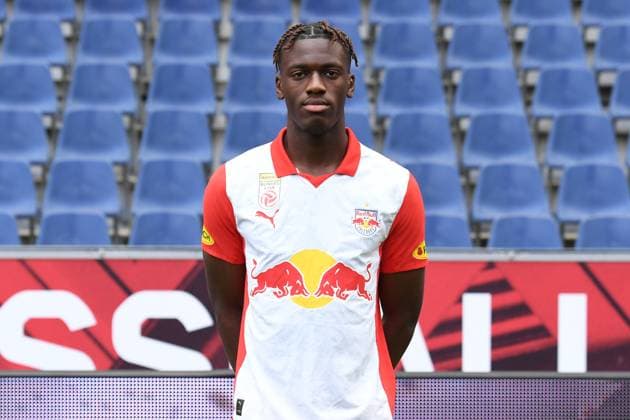 Soccer Admiral Bundesliga Official photo session FC Red Bull Salzburg on 17 09 2024 at the Red Bull Arena in Kleßheim Joane Gadou Salzburg xRx