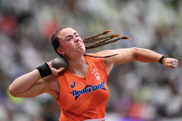 250920 Jorinde van Klinken of Netherlands competes in women s shot put qualification during day 8 of the 2025 World Athletics Championships on September 20, 2025 in Tokyo Photo Joel Marklund BILDBYRAN kod JM JM0737 bbeng friidrott athletics friidrett 2025 world athletics championships world athletics championships tokyo 25 friidrotts vm friidretts vm vm  Copyright: JOELxMARKLUND BB250920JM060