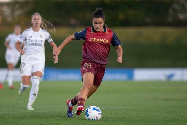 September 21, 2025, Madrid, Madrid, Spain: PAULA NOVO of Deportivo Abanca during the match belonging to La Liga F Ã¢â‚¬oe REAL MADRID FEM - DEPORTIVO ABANCA Ã¢â‚¬Â held on September 21, 2025, at the Ciudad Deportiva Real Madrid Valdebebas, Madrid, Spain. Madrid Spain - ZUMAc312 20250921_zsp_c312_127 Copyright: xOscarxManuelxSanchezx