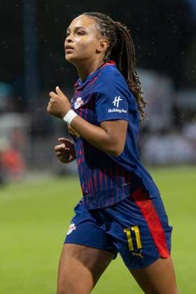 Google Pixel Womens Bundesliga Eintracht Frankfurt RB Leipzig, 22 09 2025 Lisa Baum RB Leipzig 11 , clipping, portrait portrait, Eintracht Frankfurt RB Leipzig, Frankfurt, Stadion am Brentanobad, 22 9 2025 Copyright: xBEAUTIFULxSPORTS Gawlikx