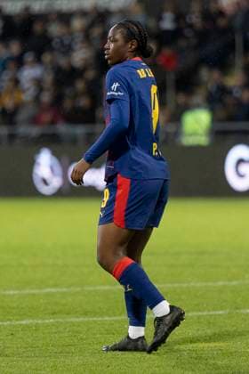 Google Pixel Womens Bundesliga Eintracht Frankfurt RB Leipzig, 22 09 2025 Persis Oteng RB Leipzig 9 , Eintracht Frankfurt RB Leipzig, Frankfurt, Stadion am Brentanobad, 22 9 2025 Copyright: xBEAUTIFULxSPORTS Gawlikx