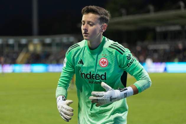 Google Pixel Womens Bundesliga Eintracht Frankfurt RB Leipzig, 22 09 2025 Lina Altenburg Eintracht Frankfurt 12 , clipping, portrait portrait, Eintracht Frankfurt RB Leipzig, Frankfurt, Stadion am Brentanobad, 22 9 2025 Copyright: xBEAUTIFULxSPORTS Gawlikx