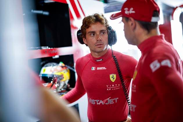 FIA WEC - 6 HOURS OF FUJI 2025 CASTELLACCI Francesco (ita), Vista AF Corse, Ferrari 296 GT3 54, LM GT3, portrait during the 6 Hours of Fuji 2025, 7th round of the 2025 FIA World Endurance Championship, from September 26 to 28, 2025 on the Fuji Speedway in Oyama, Shizuoka, Japan - OyamaJapan  Copyright: xJULIENxDELFOSSEx