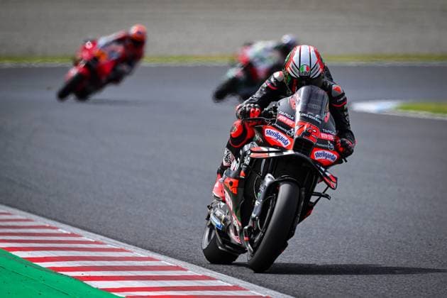 MOTO - MOTO GP - GRAND PRIX OF JAPAN 2025 72 BEZECCHI Marco (ita), Aprilia Racing Team Gresini, Aprilia RS-GP 2025, action during the 2025 MotoGP Motul Grand Prix of Japan on the Twin Ring Motegi Circuit from September 26 to 28, At Motegi, Japan - MotegiJapan Copyright: xGIGIxSOLDANOx