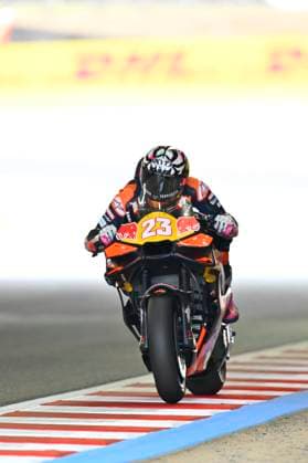 MOTO - MOTO GP - GRAND PRIX OF JAPAN 2025 23 BASTIANINI Enea (ita), Red Bull KTM Tech 3, KTM RC16, action during the 2025 MotoGP Motul Grand Prix of Japan on the Twin Ring Motegi Circuit from September 26 to 28, At Motegi, Japan - MotegiJapan Copyright: xGIGIxSOLDANOx