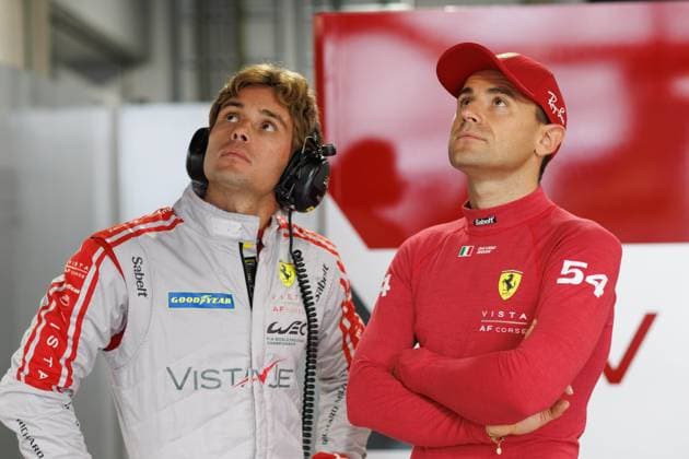 FIA WEC - 6 HOURS OF FUJI 2025 CASTELLACCI Francesco (ita), Vista AF Corse, Ferrari 296 GT3 54, LM GT3, portrait, during the 6 Hours of Fuji 2025, 7th round of the 2025 FIA World Endurance Championship, from September 26 to 28, 2025 on the Fuji Speedway in Oyama, Shizuoka, Japan - OyamaJapan  Copyright: xFREDERICxLExFLOCxHx