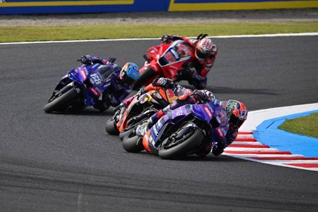 MOTO - MOTO GP - GRAND PRIX OF JAPAN 2025 43 MILLER Jack (aus), Prima Pramac Racing, Yamaha YZR-M1, action during the 2025 MotoGP Motul Grand Prix of Japan on the Twin Ring Motegi Circuit from September 26 to 28, At Motegi, Japan - MotegiJapan Copyright: xGIGIxSOLDANOx