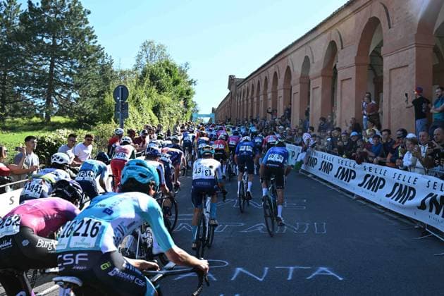 04-10-2025 Giro Dell emilia; Bologna - San Luca;